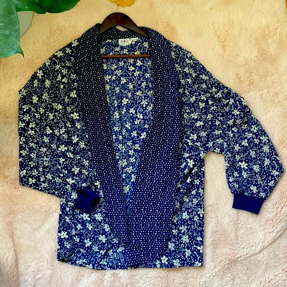 ❤️Vintage Tan Jay Open Blazer - Size M - Picture 2 of 3